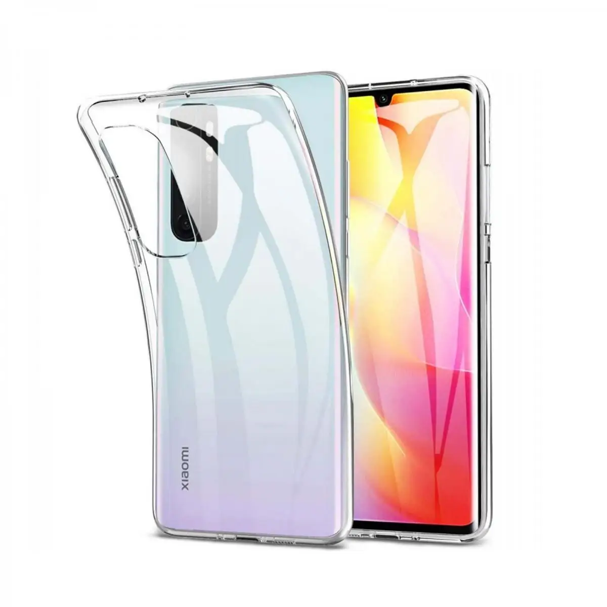 Xiaomi MI Note 10 Lite clear silicone cover TPU gel Case