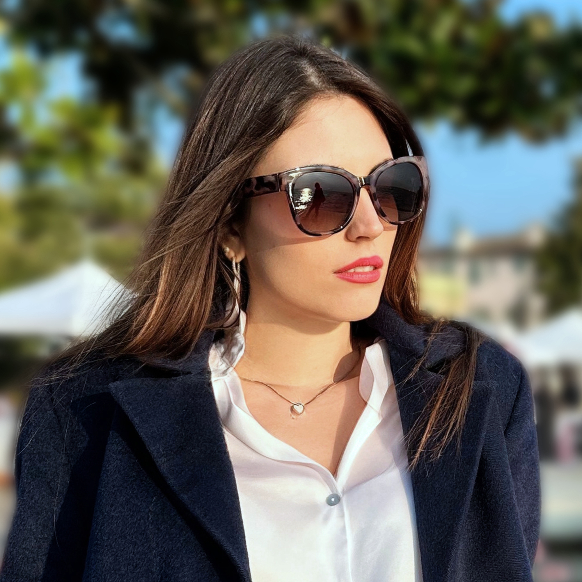 ZENOTTIC-Lunettes de soleil polarisées en œil de chat pour femmes, lunettes de soleil respirantes, protection UV400, nuances rétro, style designer, mode