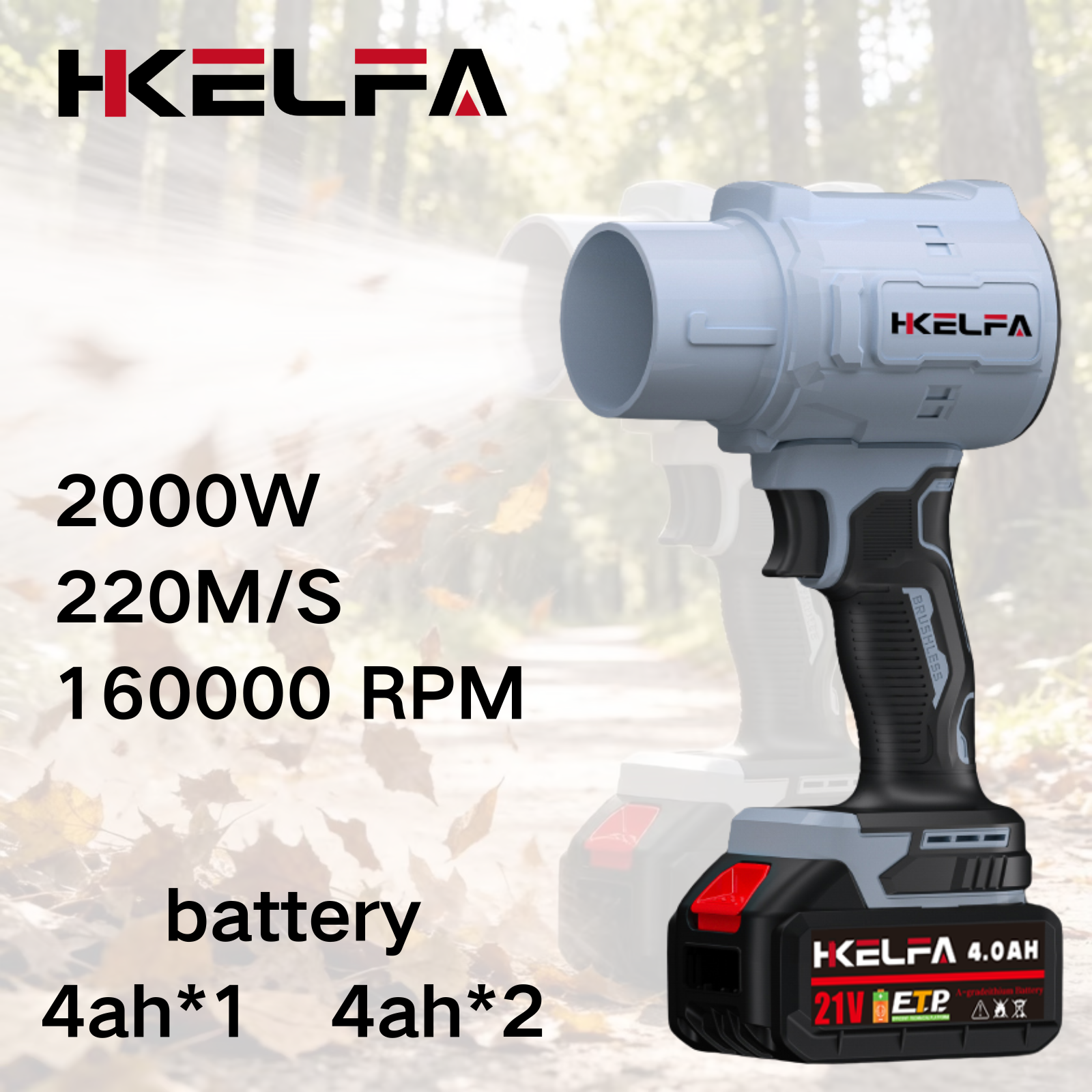 Sopladores eléctricos turbo de 2000W, 220M/S, potente soplador de aire inalámbrico, ventilador a reacción, secador de coches, herramienta para eliminar el polvo