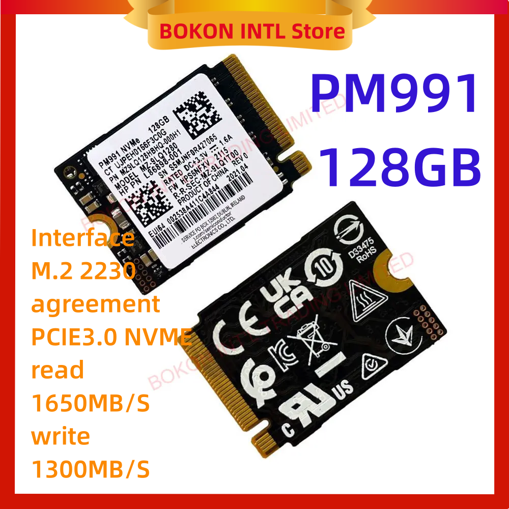 Nowe urządzenie przenośne PM991 M.2 128G 2230 Nvme rozszerza dysk twardy Steam Deck dla Samsunga