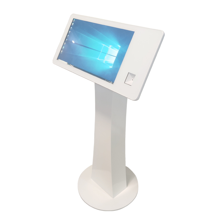Señalización interior del LCD de la exhibición del jugador de publicidad del quiosco 2k de la pantalla táctil inteligente vertical de pie