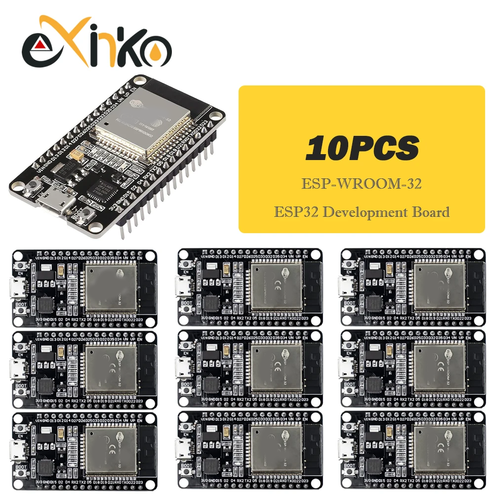 1-10 шт. ESP32 ESP32 Макетная плата WiFi + Bluetooth Сверхнизкое энергопотребление Двухъядерный ESP-32 ESP-32S ESP 32 Аналогичный ESP8266