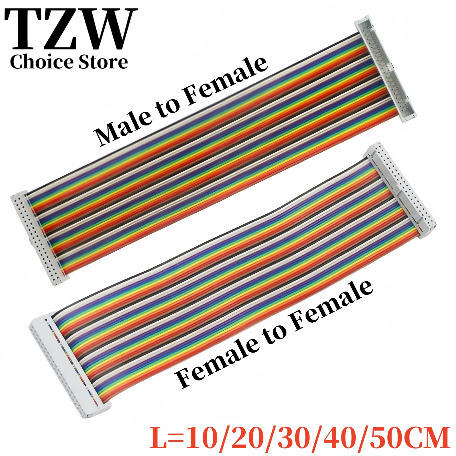 Cavo GPIO Raspberry Pi da 40 pin maschio a femmina o femmina a femmina adattatore cavo di prolunga per Orange Pi Raspberry Pi 5 4B 3B+ 3B