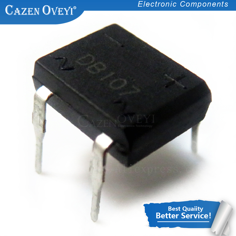 20pcs/lot DB107G DB107 DIP-4 1A 1000V Single Phases Diode Rectifier Bridge In Stock
