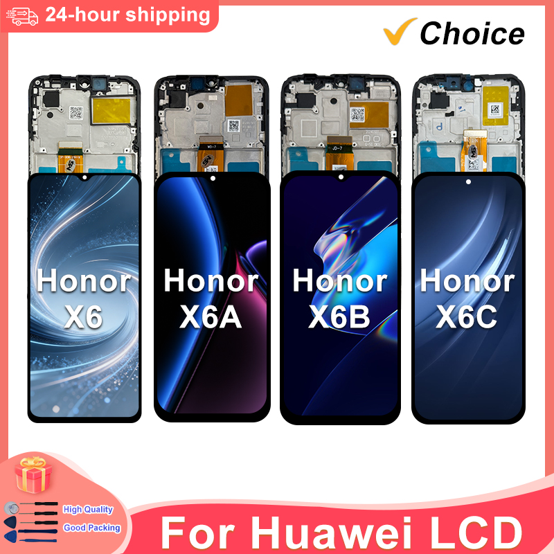 Super IPS LCD-scherm voor Huawei Honor X6 VNE-LX1, digitizer-assemblage X6B, touch LCD-scherm Honor X6A WDY-LX1, LCD X6C NIC-LX1