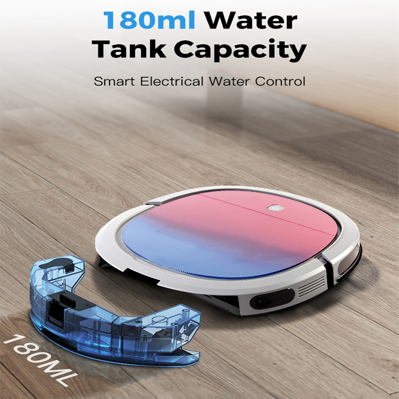 Mới Thông Minh Robot Hút Bụi Wifi Ứng Dụng Điều Khiển, 180Ml Nước Đồ Gia Dụng Điện Dụng Cụ Vệ Sinh Máy Máy Hút Bụi