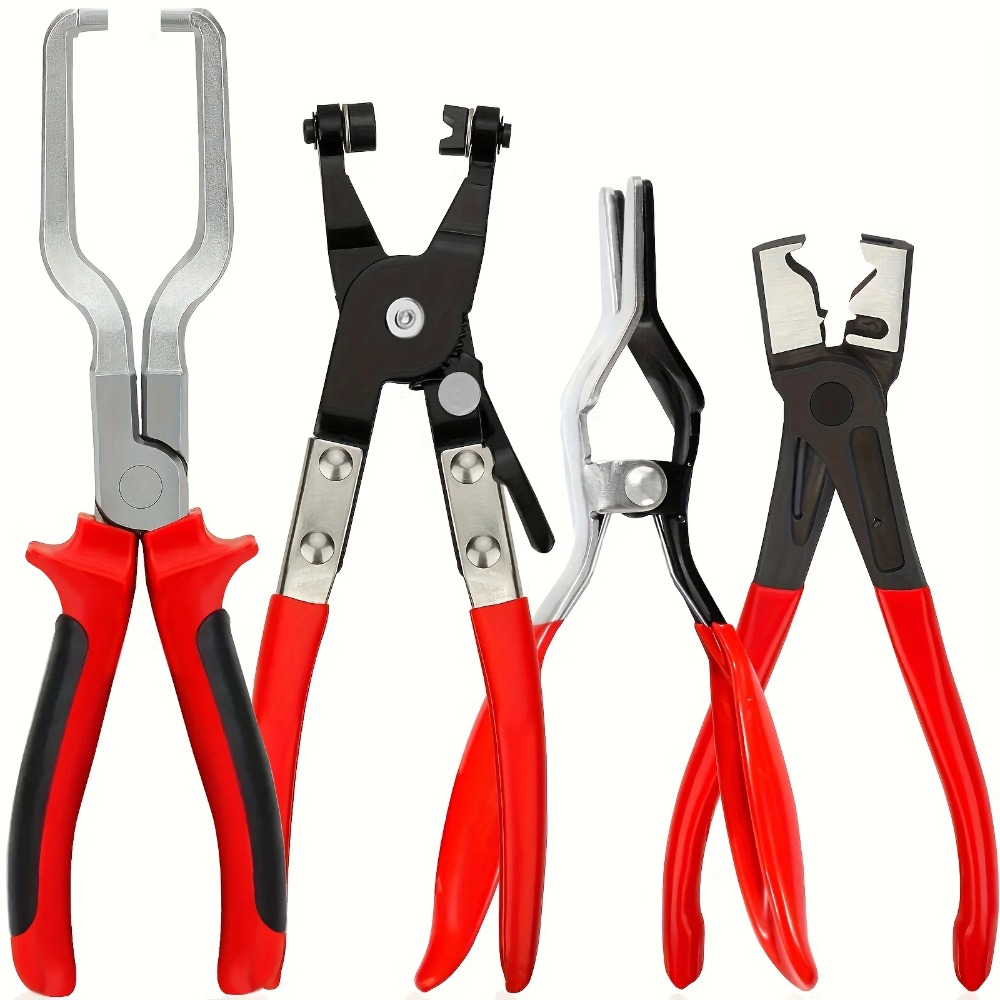 Professionelle Schlauchklemmzange - Werkzeugset zum Trennen und Entfernen von Kraftstoffleitungen für Autoreparatur, Ölleitungstrennzange