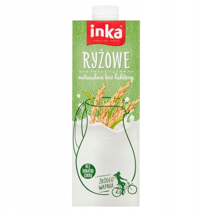 Inka Napój ryżowy z wapniem 1 l
