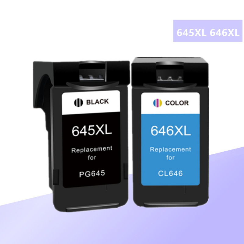 Сменные чернильные картриджи PG645 CL646 XL для Canon PG-645 CL-646 Pixma MG2460 MG2560 MG2960 MG2965