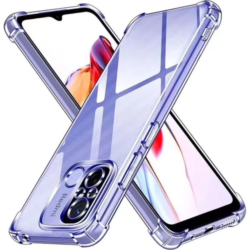 1.5Mm Dikke Airbag Clear Case Voor Xiaomi Redmi 10c 10a 9a 9c 12c Redmi Note 10S 11 11 11S 12S 12 Pro 5G A1 A2 Plus Cover Fundas