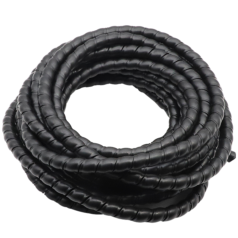 Funda protectora de Cable de 2M de largo, 8/10/12mm, organizador de cables Flexible en espiral, funda aislante, Protector de bobinado de alambre