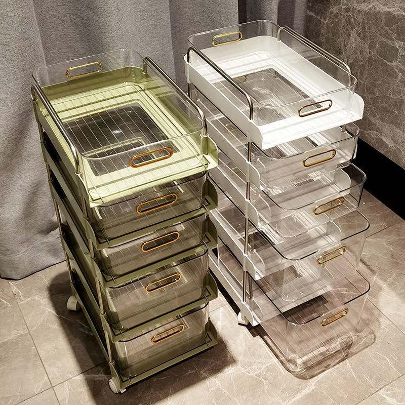 Kunststoff Luxus vom Boden bis zur Decke Küchen wagen mobile Toilette Lager regal multifunktion ale Snack Lager regal Küchenmöbel
