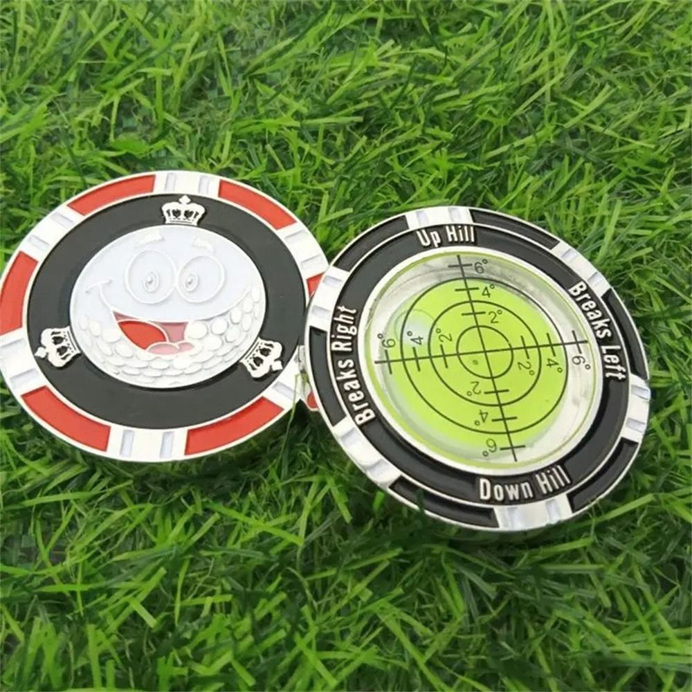 High Precision Golf Tools Leveler Ball Marker Training Tool Golf Slope Meter Green Reader Easily Use Golf Spirit Level