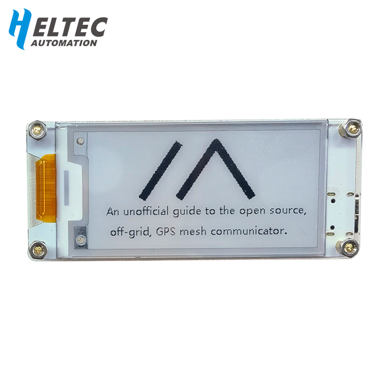 Heltec Meshtastic ESP32 Wireless Paper Eink Display Smart Price Tag Electronic Shelf Label via Bluebooth SX1262 LoRa and WiFi