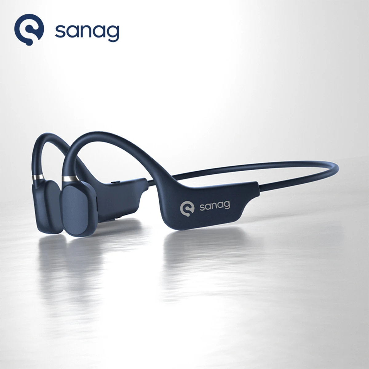 Sanag A5X véritable Conduction osseuse casque sans fil Sport oreille ouverte Bluetooth écouteurs 3D stéréo son Flash-vente choix casque