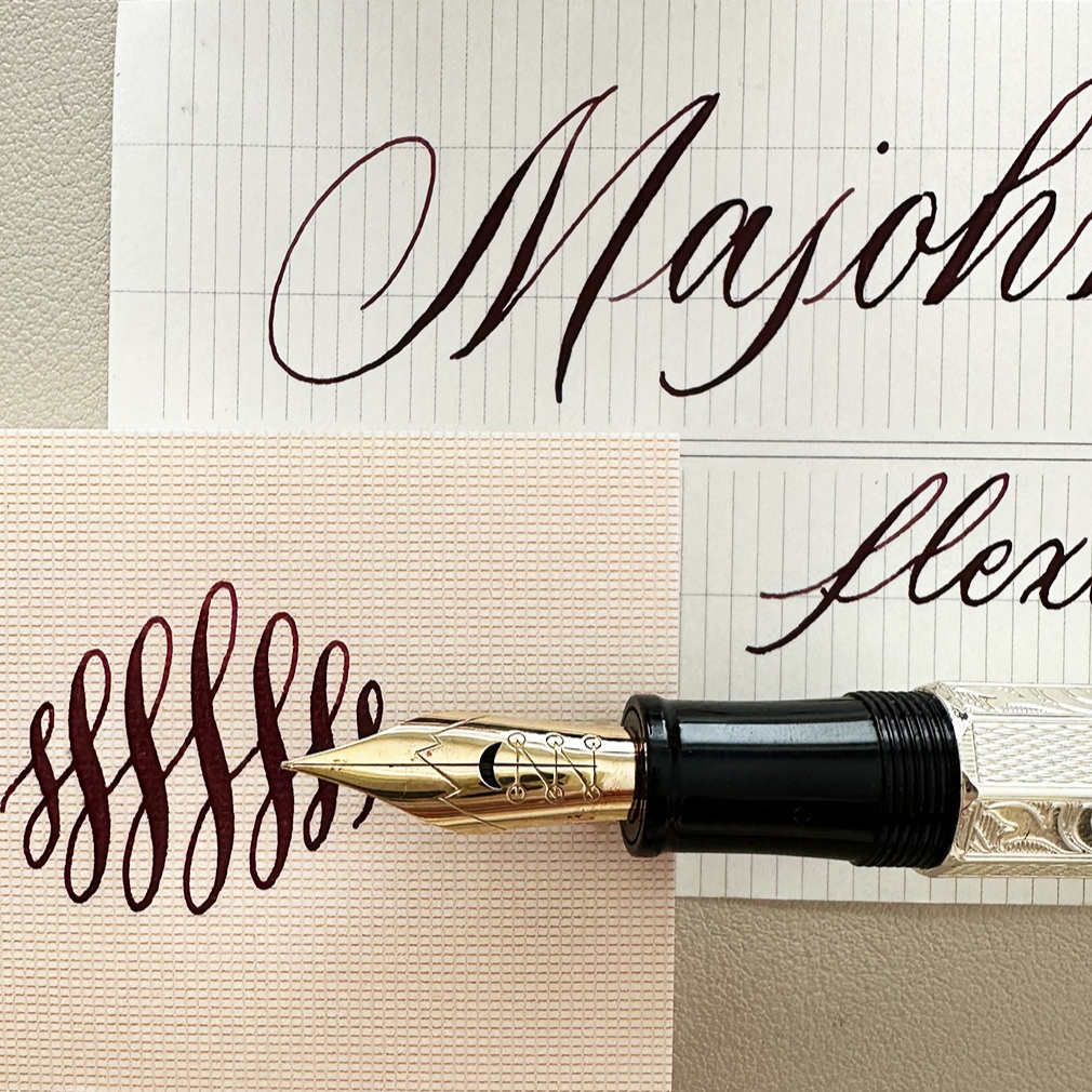 Новая перьевая ручка MAJOHN P139 P138 P136 Classic Flex Nib: гибкое перо, мягкость, деловой стиль, модификация для письма, ES ER
