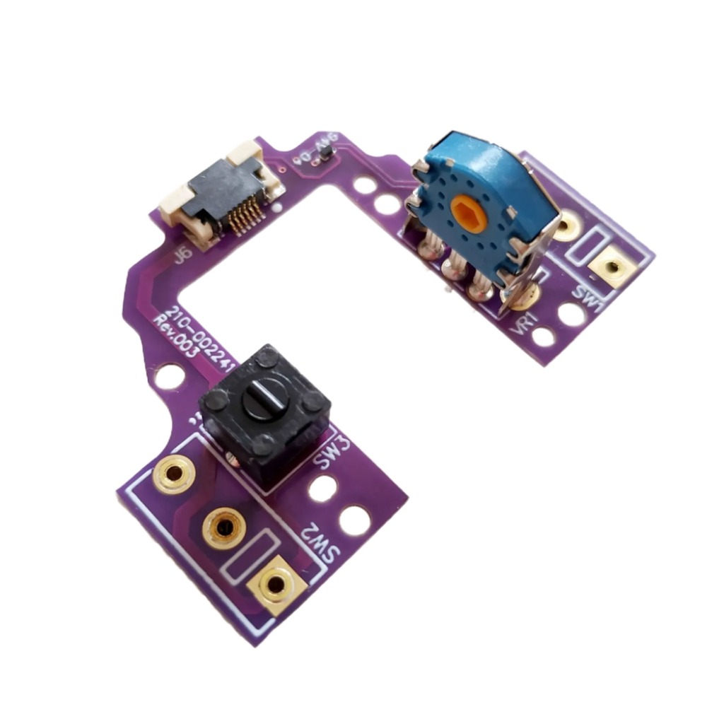 Placa de botón PCB de intercambio en caliente para Logitech G Pro X ratón superligero soldadura placa base libre TTC codificador de oro a prueba de polvo
