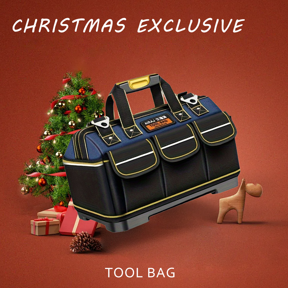 AIRAJ 3-piece set Tool Bags Multifunction Oxford Cloth Electrician Bags Waterproof and Wear-Resistant High Capacity Storage Bags