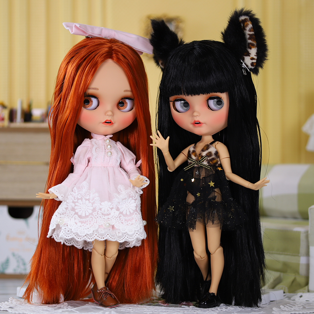 Muñeca ICY DBS blyth 1/6 BJD cuerpo articulado bronceado piel mate cara 30cm a la venta precio especial juguete regalo Anime chica SD