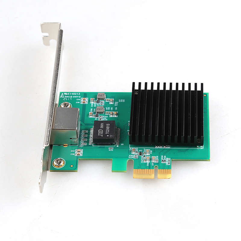 1-портовая сетевая карта PCIe 10G Ethernet 10G NIC PCIe4.0-1X 10G RJ45 Lan-карта для многогигабитных сетевых скоростей Realtek8127 (PXE)