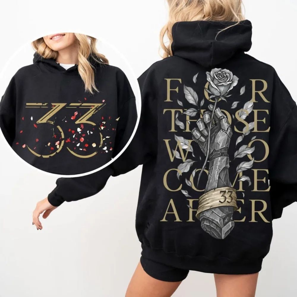 Sudadera con Capucha Game Tribute Apparel Expedition 33 para los que siguen a los demás, con cita de Gamer, Sudadera con Capucha Gustave Clair Obscur, Sudadera Unisex para Fanáticos