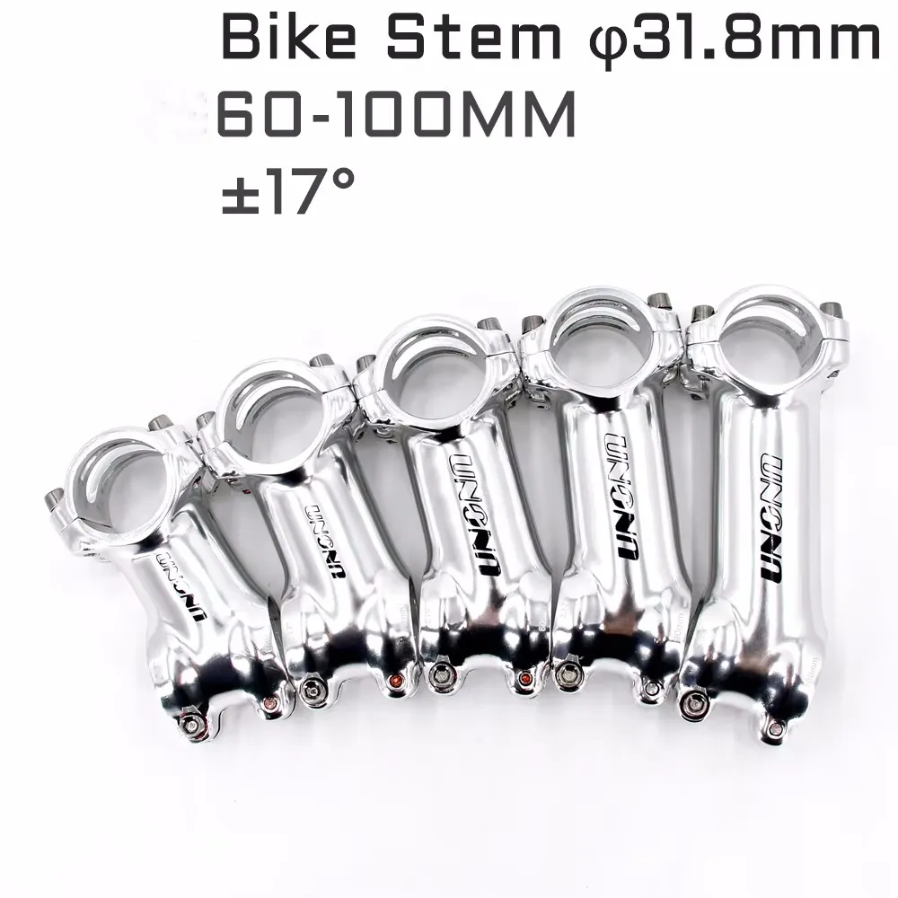 Mostek rowerowy Kalloy Ultralight 17 stopni MTB Szosowy Mostek do widelca 28.6 Mostek do kierownicy rowerowej 31.8mm 60/70/80/90/100mm Mostek górski