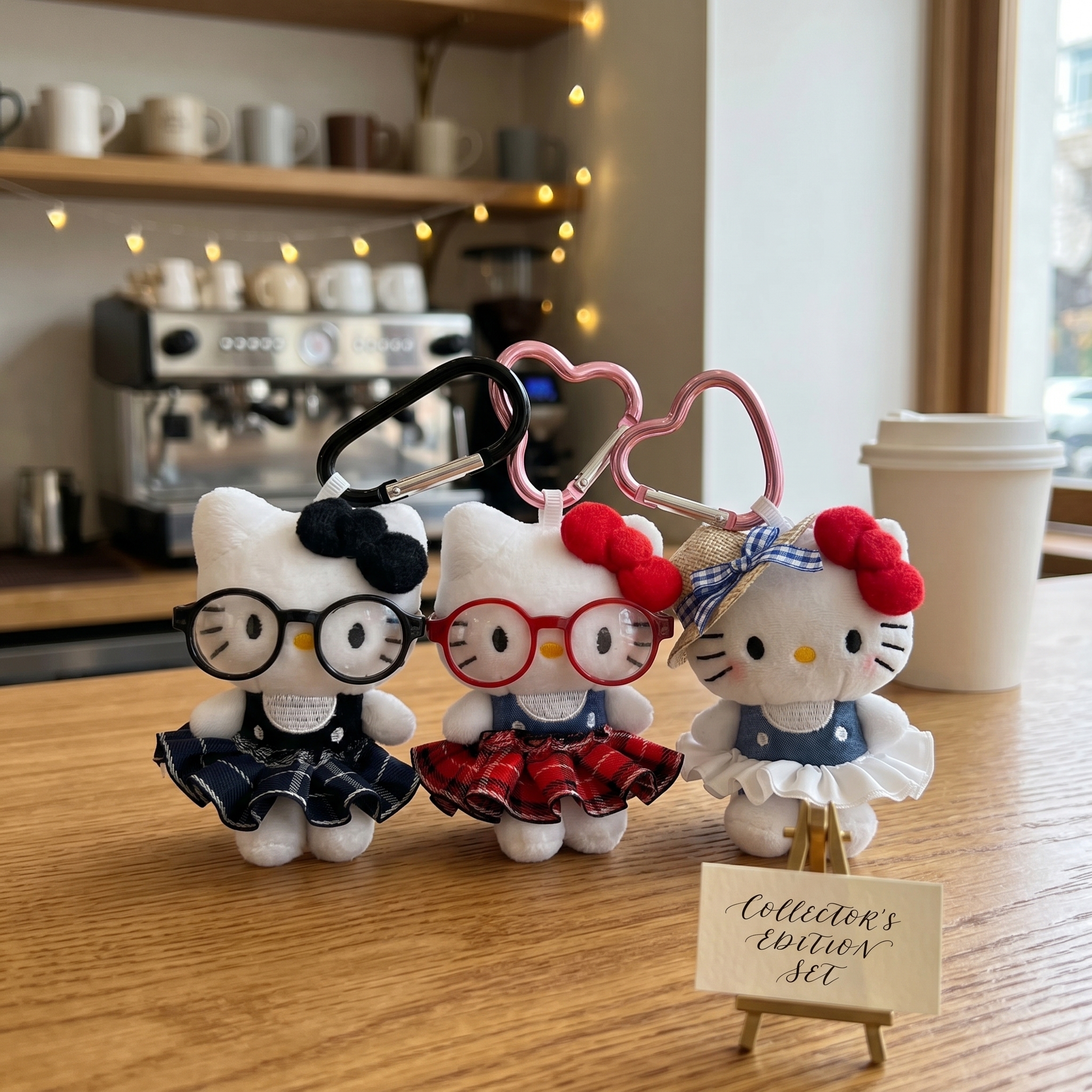 Hello Kitty Kawaii pluche sleutelhanger cartoon tas hanger schattige pop decoratie rugzak charme kerstcadeau voor meisjes vrouwen