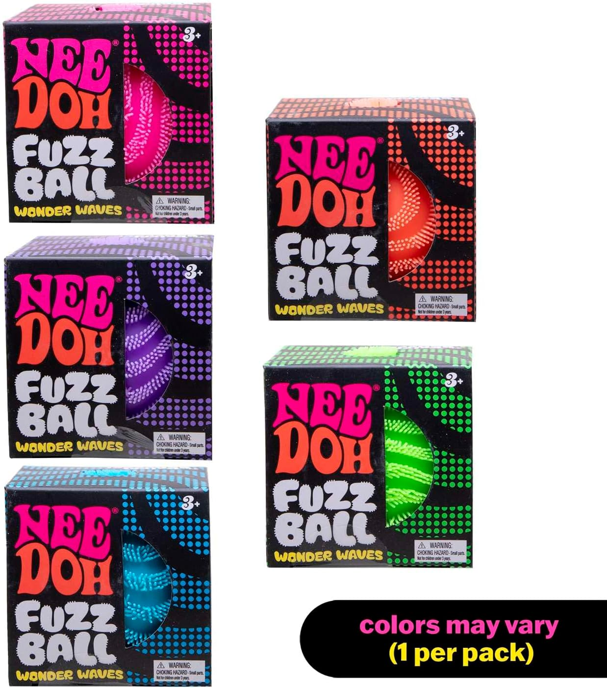 Серия NeeDoh Fuzz Ball Blind Box: Настольные украшения и игрушки для снятия стресса, подходящие для людей, находящихся под давлением, забавные мягкие антистресс-мячики