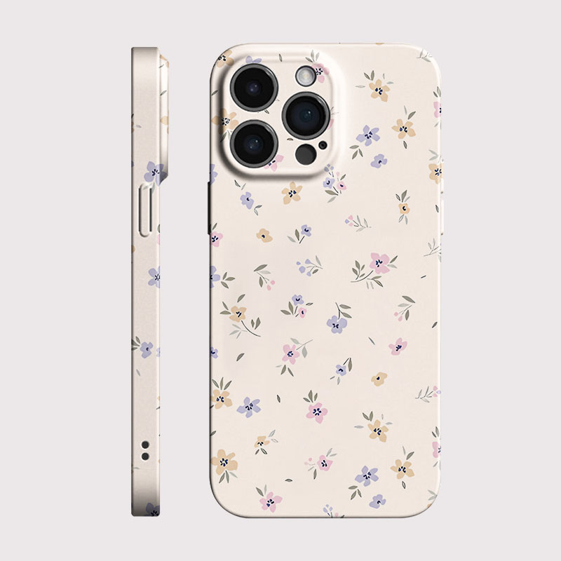 Capa de Telefone Dura em PC Brilhante com Estampa de Flores para Google Pixel 7 7a 8 8a 9 9a Pro XL 5G