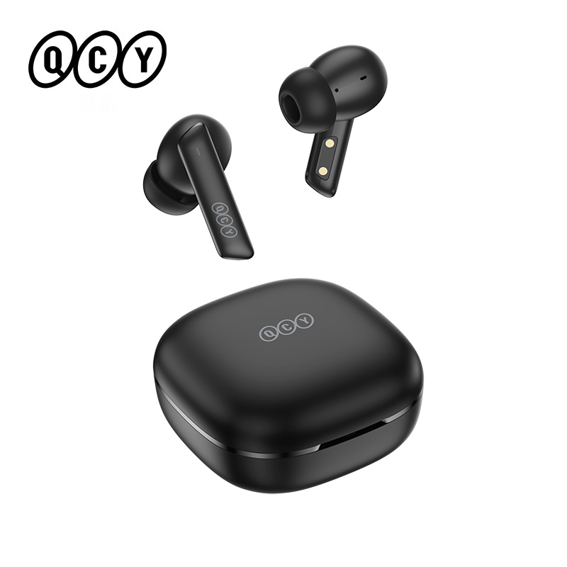НОВЫЕ QCY HT05 ANC Беспроводные наушники TWS Bluetooth 5.2 40 дБ Гарнитура с активным шумоподавлением 6 микрофонов ENC HD Call TWS Наушники