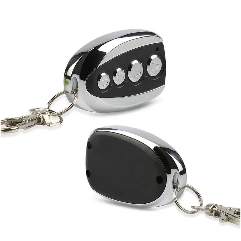 433MHz Universal Garage Door Remote Control 4 Keys Auto Cloning Rolling Code Gate Duplicator