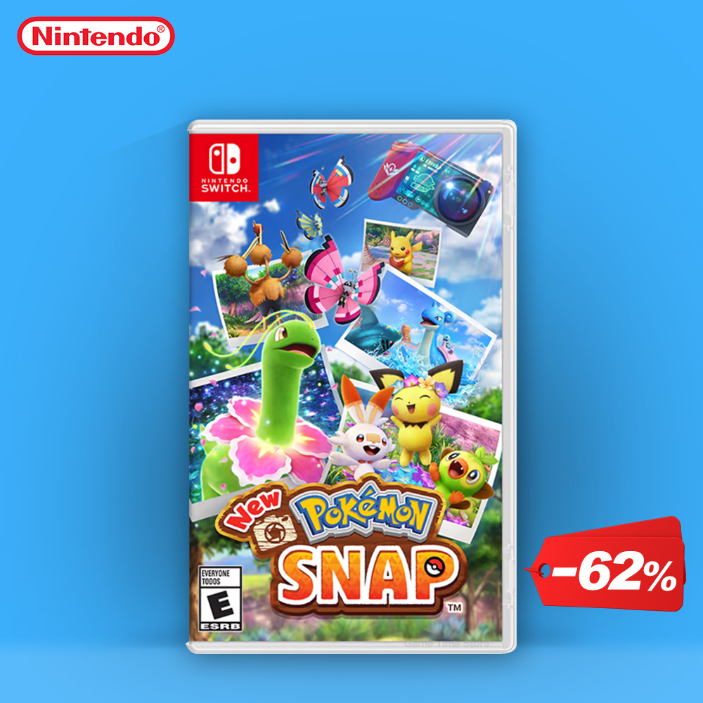 New Pokémon Snap jeux switch Nouvelles offres de jeu Nintendo Switch, 100% officiel, carte de jeu fongique originale, 1 joueur pour console de jeu Switch OLED Lite