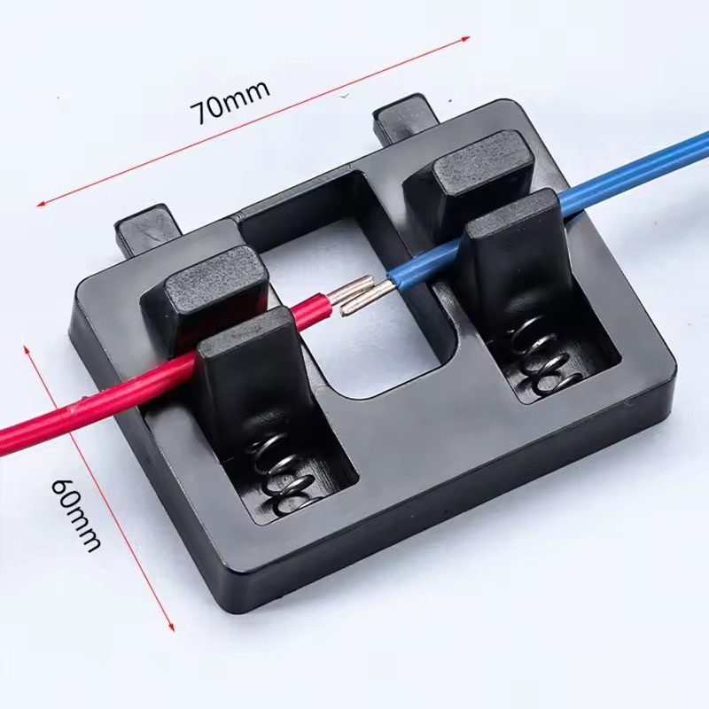 Electric Wire Welding Fixture Soldering Wire Holder Stand Circuit Repair Rack with Adjustable Clamps for Electrical Work Cable