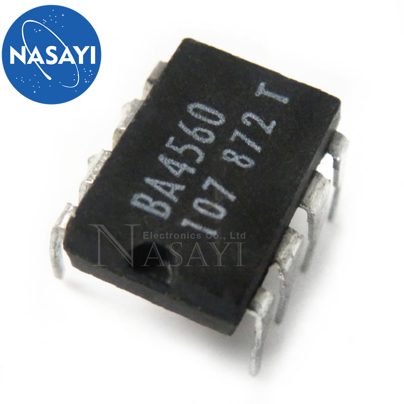 10 pçs/lote BA4560 4560 DIP-8