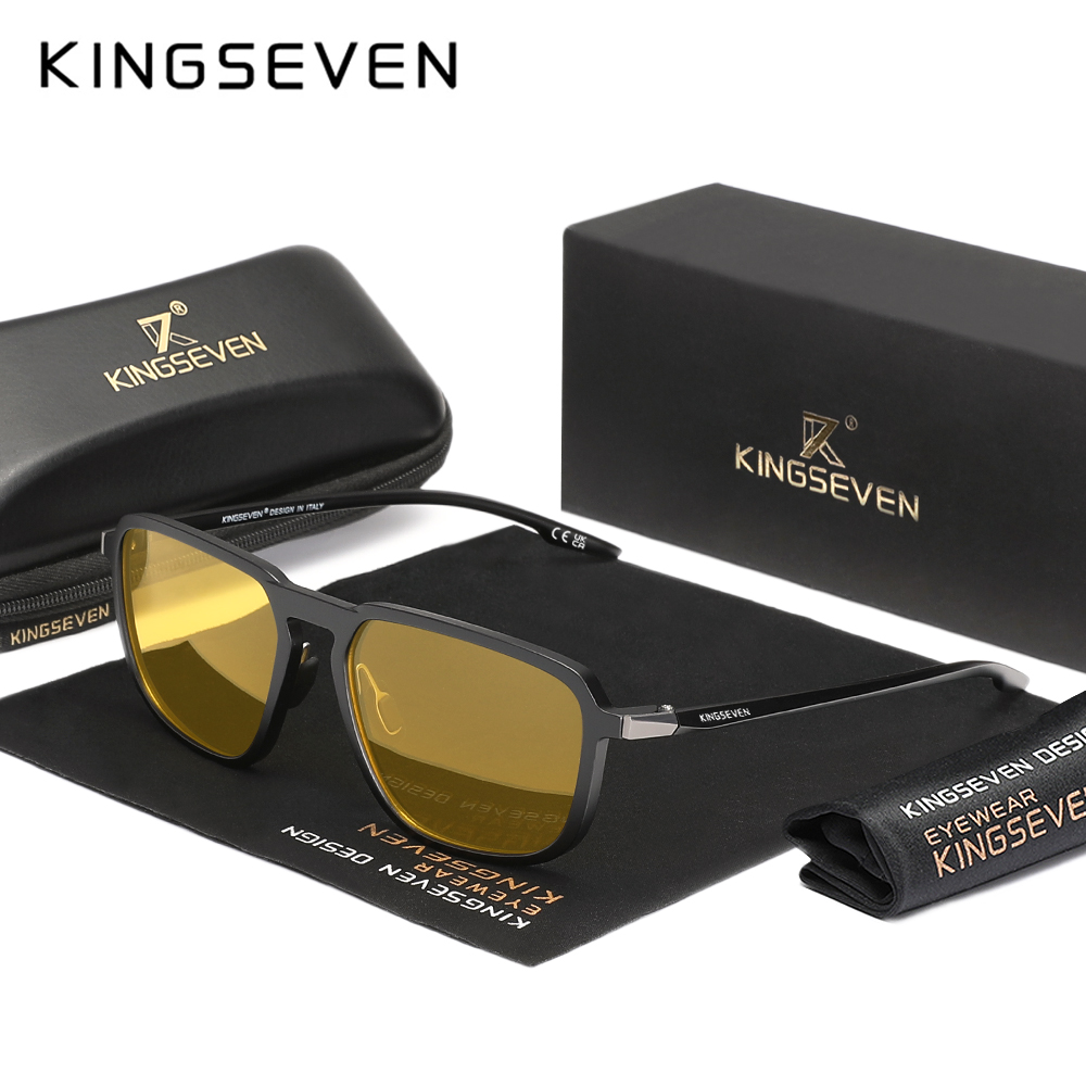 Kingseven óculos de bloqueio de luz azul nova moda transparente lente óptica masculino/feminino computador proteção anti-azul ray eyewear