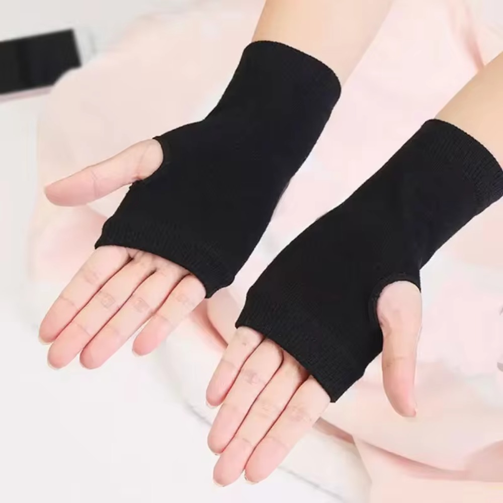 Vrouwen Korte Vingerloze Handschoenen Cosplay Want Unisex Morsmouw Arm Warmer Herenmode Warme Manchet Anime Handschoenen Cosplay Accessoire
