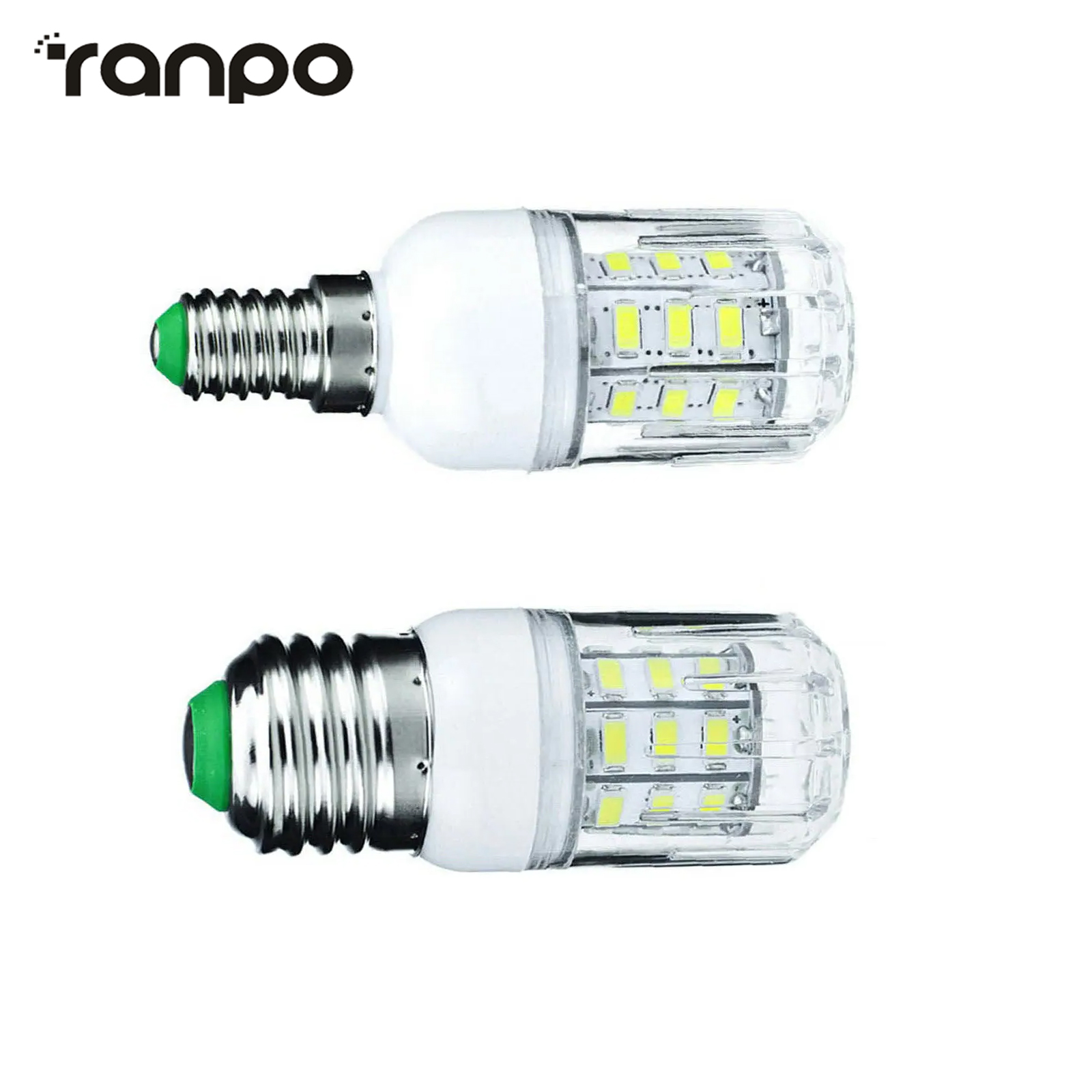 Hot E27 E14 7W LED ข้าวโพดหลอดไฟ DC2V DC24V Luce LED ฐานสกรู Neutral โคมไฟสีขาว 360 Ray สําหรับโคมไฟตกแต่งบ้าน