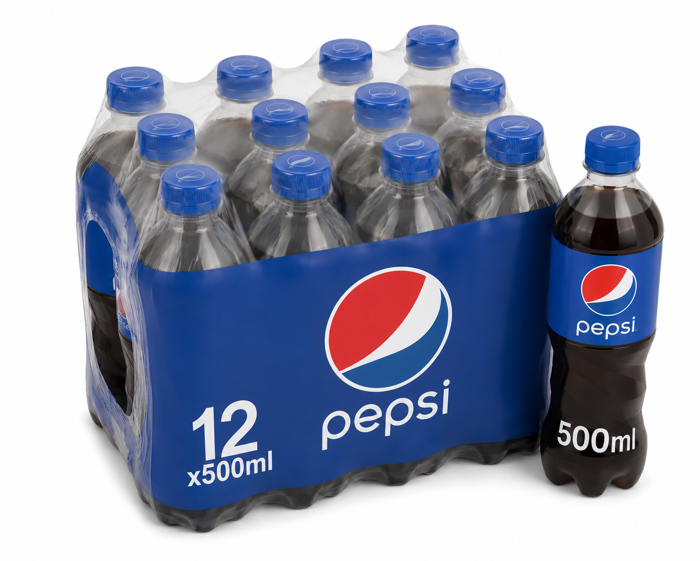 Pepsi Napój Gazowany PET 500ml 12szt