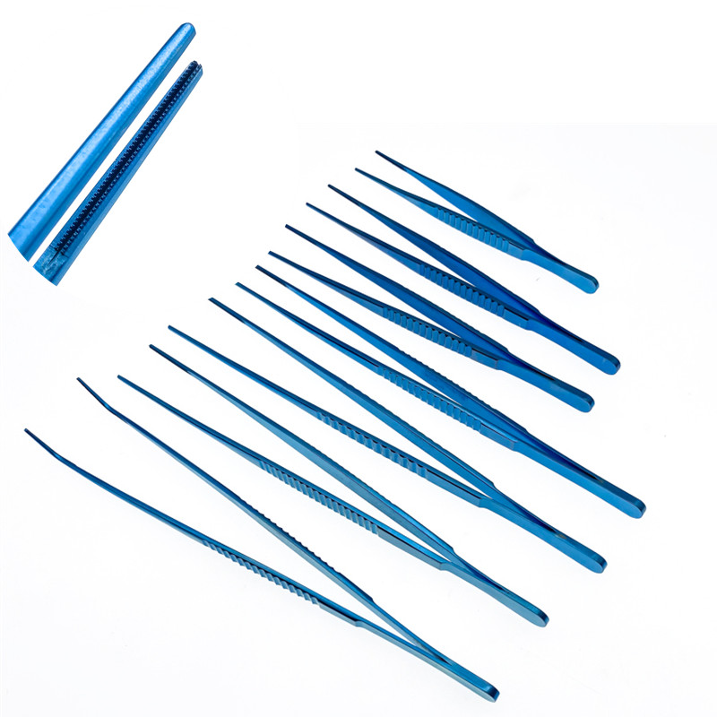 Atraumatic Vasculaire Tang Tang Cardiale Ontleden Tang Titanium Microchirurgische Instrumenten