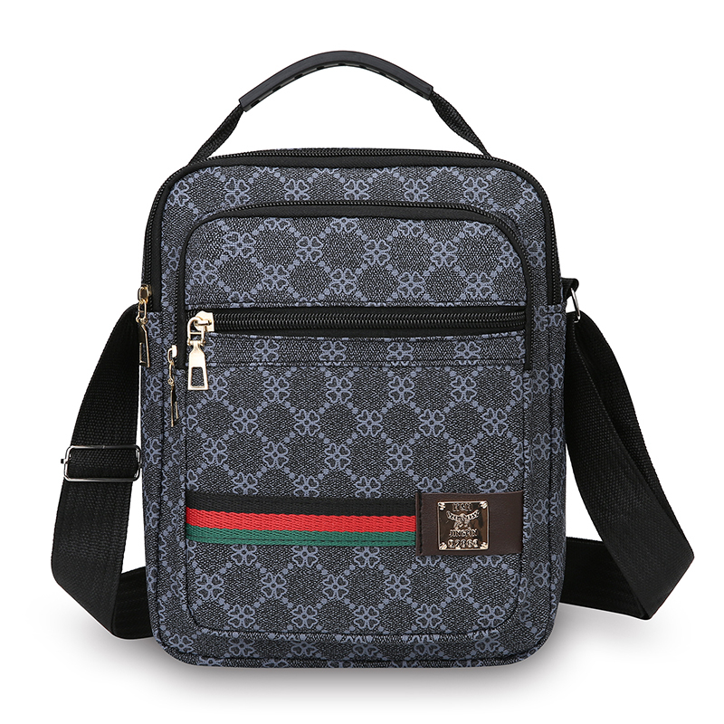 Umhängetasche für Herren Neue Trendige Mehrschichtige Vielseitige Schultertasche Lässige Business-Umhängetasche für den Täglichen Gebrauch und Reisen