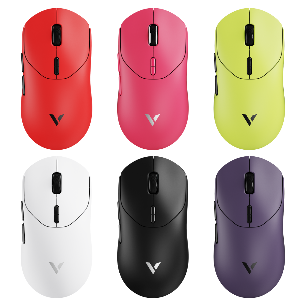 Беспроводная игровая мышь Rapoo VT2, настоящая беспроводная мышь 8K, класс киберспорта, 53 г, легкий, 26000 точек на дюйм, срок службы батареи до 500 часов