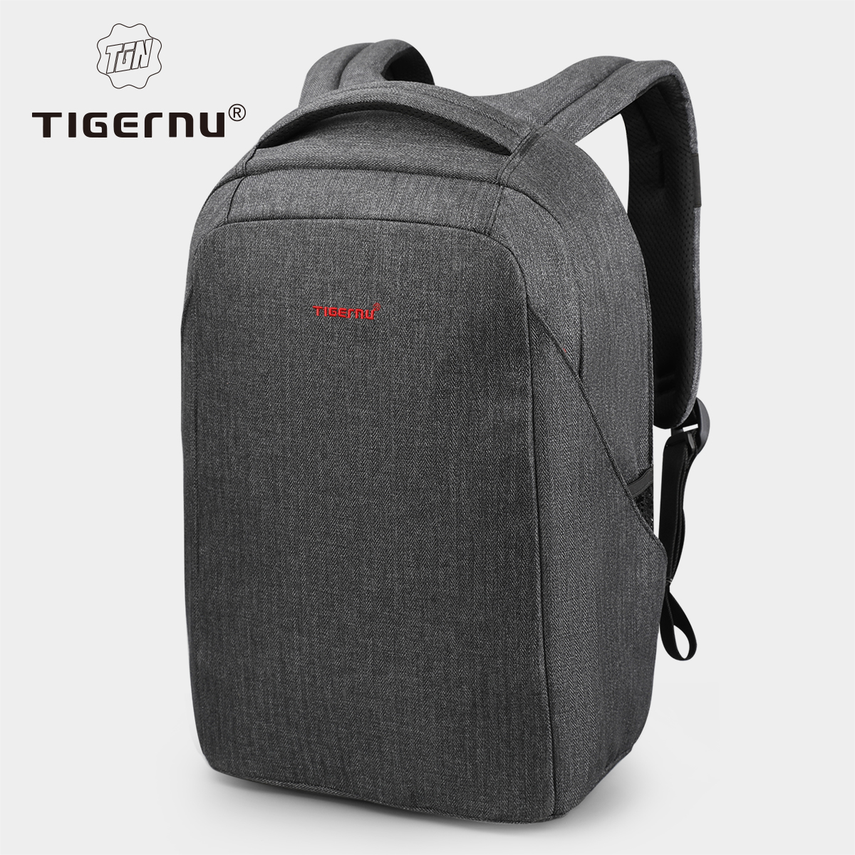Tigernu Mannen Anti Diefstal Rugzak 15.6 inch Laptop Rugzak Tassen Met USB-poort Reistassen Mannelijke Mochila Casual Schooltassen Knapzak