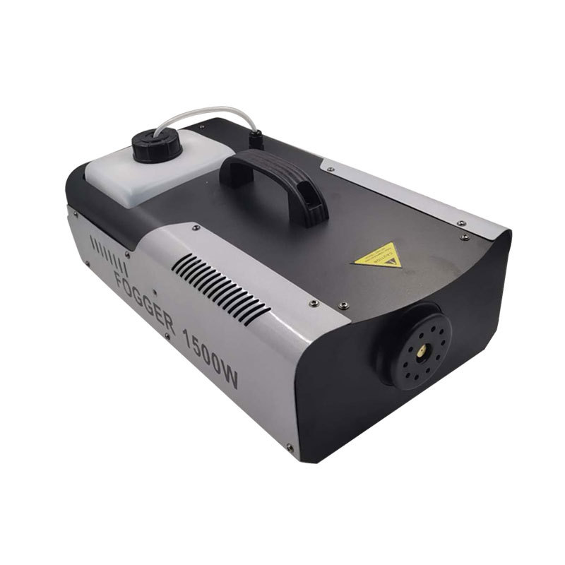 Meilleure qualité télécommande et fil 1500W machine à fumée scène machine à brouillard générateur de fumée pour pulvérisation de liquide d'huile 1500W brumisateur