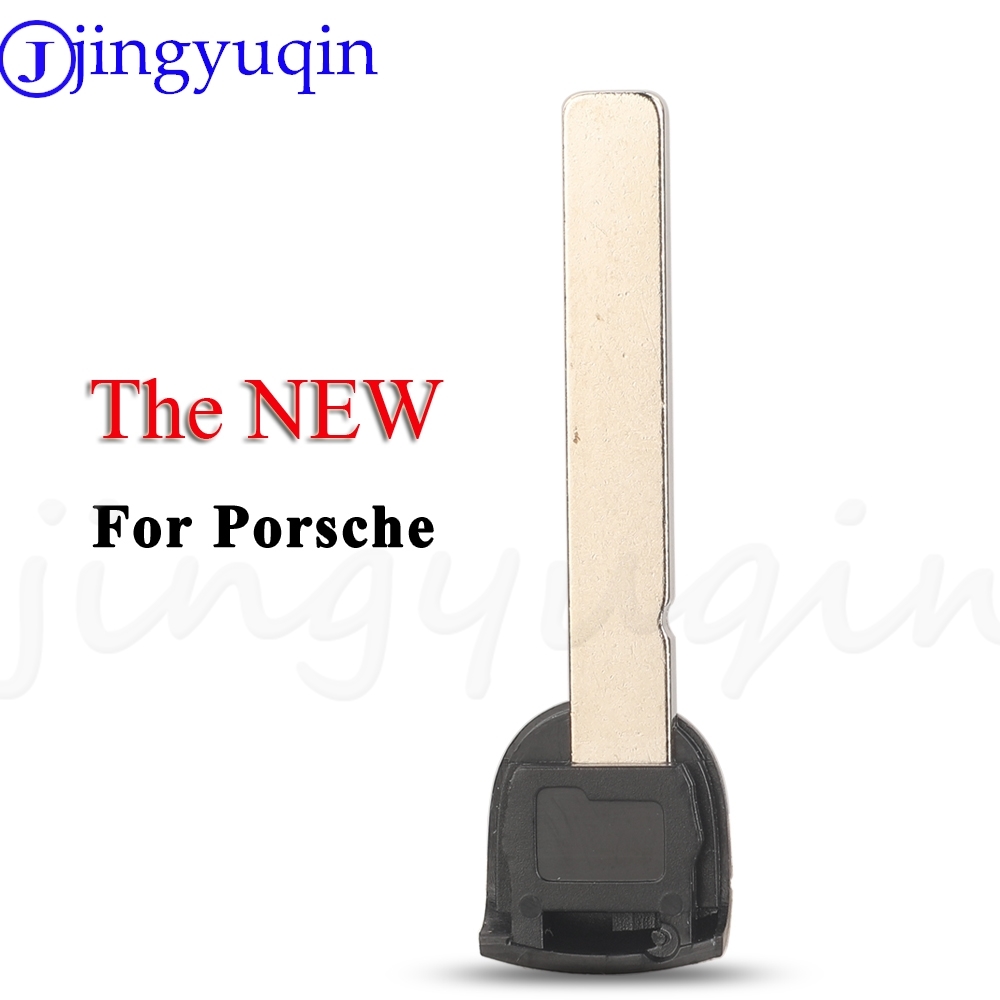Jingyuqin Nova Lâmina de Chave Remota Inteligente de Emergência para Porsche 911 977 918, Lâmina Inteligente Virgem de Substituição para Chaveiro