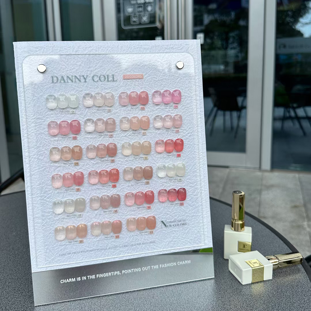 Verhéritage à Ongles en Gel UV Semi-Permanent, Apprêt à Tremper, pour Nail Art, 23 Pièces