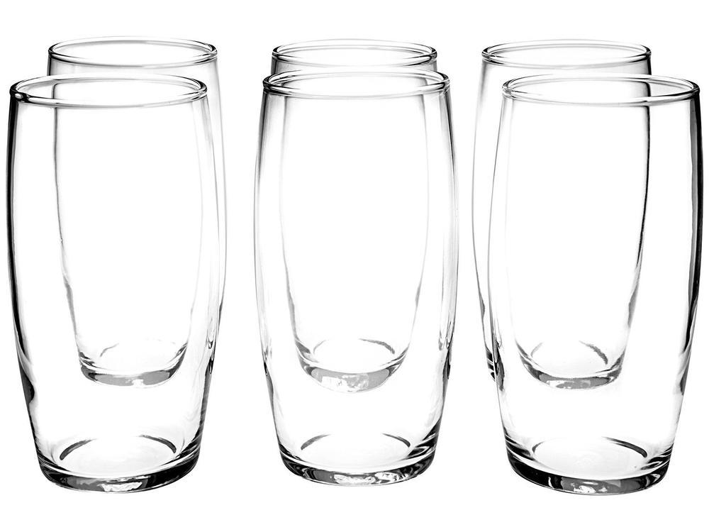 Juego de Vasos de Vidrio Nadir de 300 ml, 6 Piezas