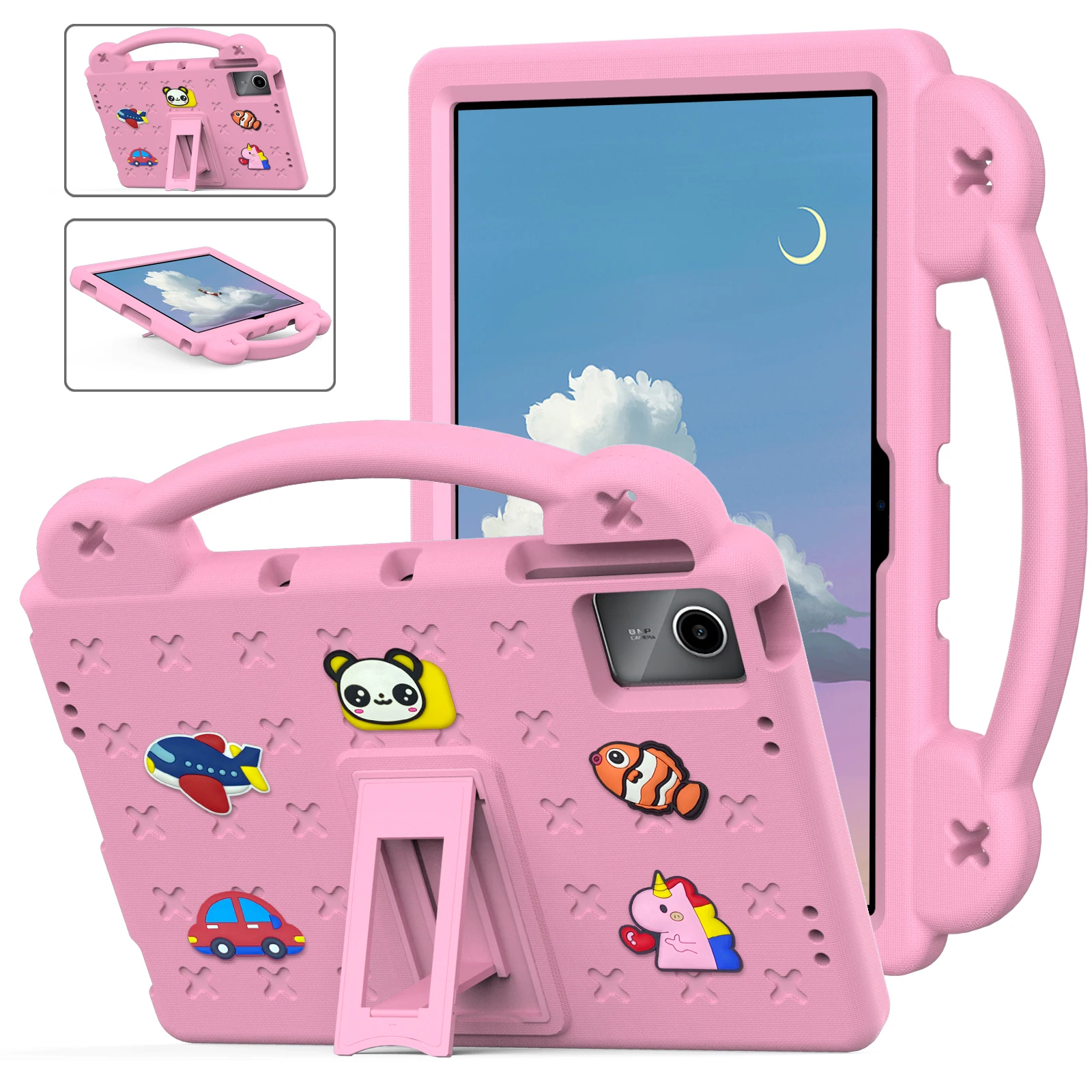 Funda de oso EVA segura para niños para Xiaomi Redmi Pad SE 11 pulgadas 2023 funda de tableta portátil a prueba de golpes para Redmi Pad SE 11 "2023 # R.