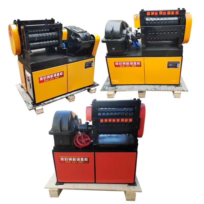 Hot Sale New Product Customized Scrap Steel Bar Straightener Wasted Rebars Straightening Machine