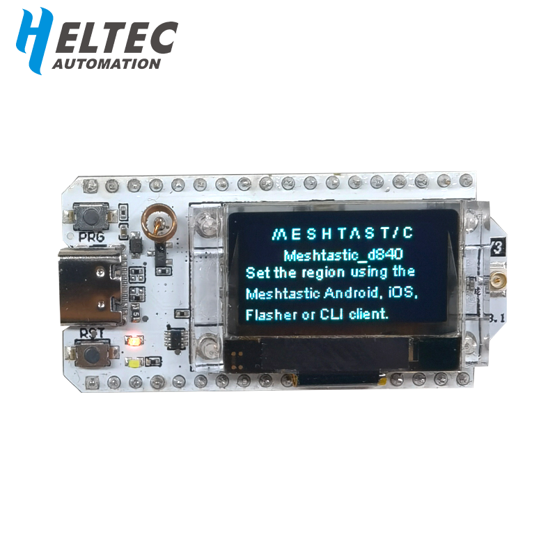 Heltec Meshtastic Wifi LoRa 32 V3 พร้อมกรณี ESP32 Oled SX1262 0.96 นิ้วจอแสดงผล OLED สีฟ้าสําหรับ Arduino