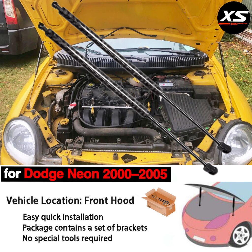 Amortyzatory kaptura dla Dodge Neon 2000-2005 Chrysler Neon Plymouth Neon przednia maska zmodyfikować amortyzator siłowniki pneumatyczne drążka